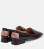 Leather loafers