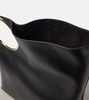 Ring XL leather tote bag