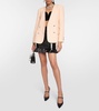 Bouclé cotton-blend jacket