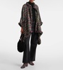 45 bouclé ankle boots