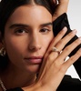 Zoe 18kt gold ring with diamonds