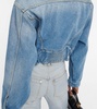 Cropped denim jacket