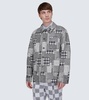 Printed denim jacket