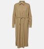 Monia virgin wool shirt dress