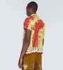 Printed silk shirt
