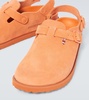 Tokio Cazador suede clogs