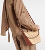 Hammock Mini raffia shoulder bag