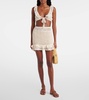 Brigitte crochet cotton top