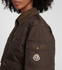 Chitre quilted canvas-trimmed jacket
