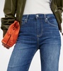 Alexxis high-rise straight-leg jeans