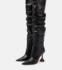 Olivia 95 leather over-the-knee boots