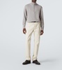 Cashmere half-zip sweater