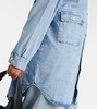 Oversized denim jacket