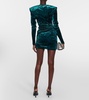 Velvet minidress