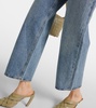 Ren high-rise wide-leg jeans