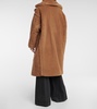 Teddy Bear camel hair and silk coat