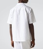 Striped cotton bowling shirt