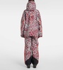 x Terrex TrueNature 2L leopard-print ski jacket