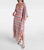 Zig Zag pointelle beach dress