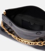 1945 PB embossed leather clutch