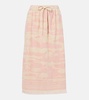 Maxine cotton maxi skirt