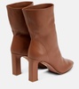 Manzoni leather ankle boots