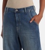 Amsterdam mid-rise barrel-leg jeans