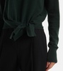 Nalini tie-detail cashmere sweater
