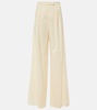 Piombo virgin wool wide-leg pants