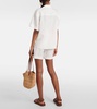 Prague linen bowling shirt