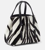 Mina 16 micro calf hair tote bag