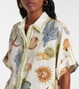 Sea linen shirt