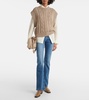 Legging flared jeans