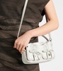 Multipocket Micro leather tote bag