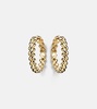 Coil 18kt gold hoop earrings