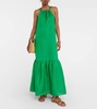 Ibiza linen maxi dress