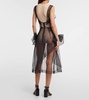 Tulle midi dress