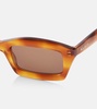 Rectangular sunglasses