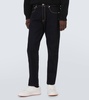 Bara mid-rise straight jeans