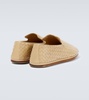 Leather Intrecciato Slippers