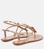 Papillon leather thong sandals