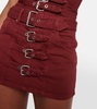 Denim miniskirt