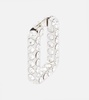 Charlotte embellished hoop earrings