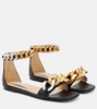 Falabella embellished flat sandals