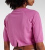 Pam cropped cotton cardigan