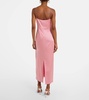 Envers embellished satin midi dress