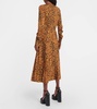 Teys printed midi dress