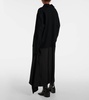 Convertible wool midi dress