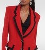 Wool-blend bouclé jacket