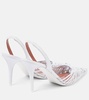 Lori 90 leather slingback pumps